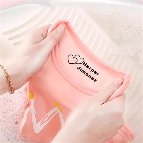Cstmname Name Stamp for Clothing Kids, No-Iron Kids Fabric India | Ubuy