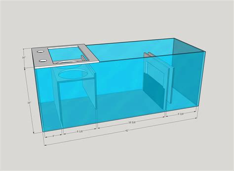 Tsunami RS4216 Aquarium Sump - Aquariums Direct USA