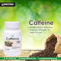 Buy Biotrex Nutraceuticals Caffeine 200mg - 60 Tablets Online at Low ...