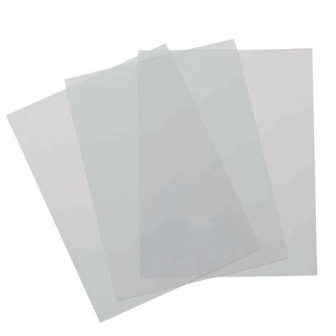 Clear Plastic Sheet, 8-1/2" x 11", 3-Pack - Weaver Leather Supply