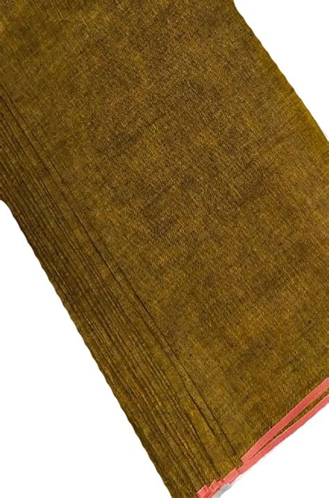Shop Green Plain Pure Linen Fabric (1 Mtr) for Versatile and ...