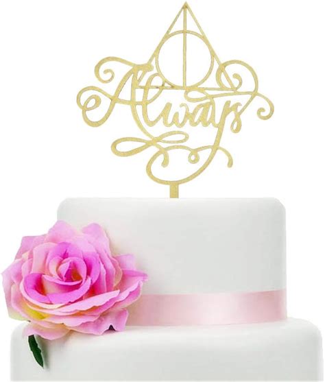 Buy Always Cake Topper Wood, Cake Topper for a ...