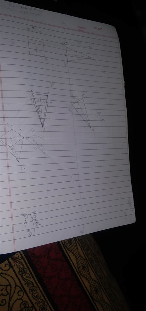 A cylinder, diameter of base 60 mm and height 90 mm, is resting on H.P ...