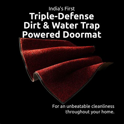 UltiScrape Toughtread Scraper Doormat - Red