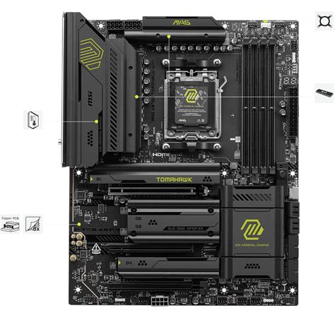 MAG X870E TOMAHAWK WIFI | Gaming Motherboards｜Best Motherboard for AI ...