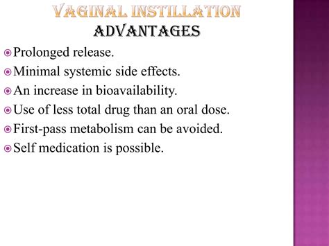 Vaginal instillation | PPTX