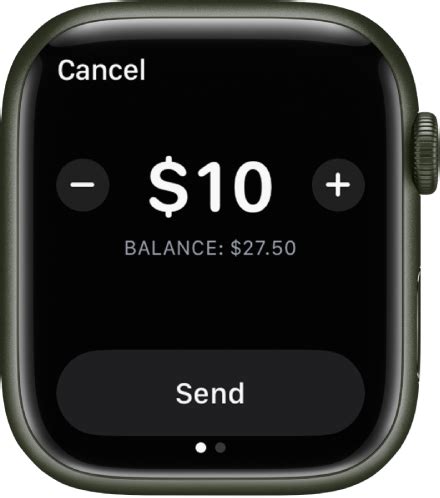 Send, receive, and request money with Apple Watch (U.S. only) - Apple ...