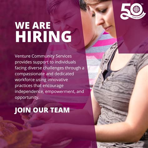 Join Our Team as a Direct Support Professional! | Venture Community ...