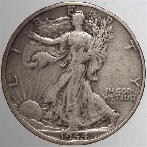 1944 S Walking Liberty Half Dollars #15 - For Sale, Buy Now Online ...