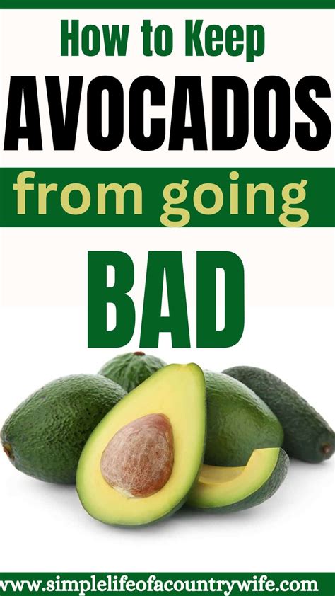 How to Keep Avocados from Browning - Simple Life
