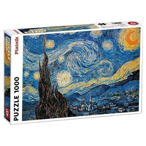 Acheter Puzzle - Van Gogh - Nuit Etoilée - 1000 pièces - Jeux de ...