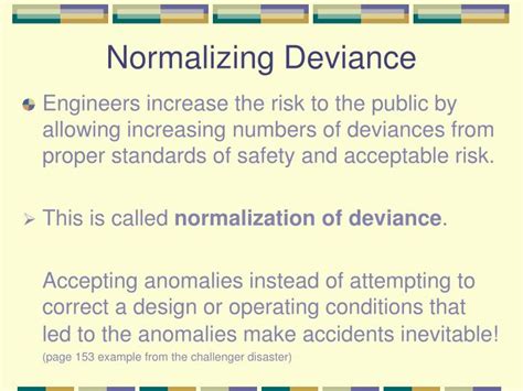 Image result for Normalization of Deviance OSHA