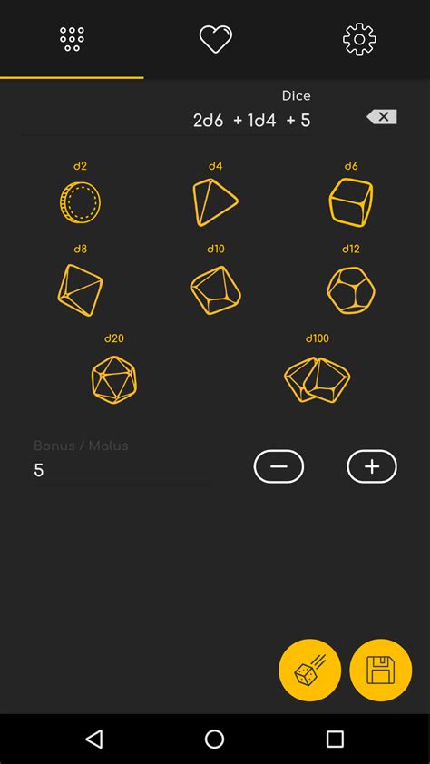 D20 - Dice Roller - App on Amazon Appstore