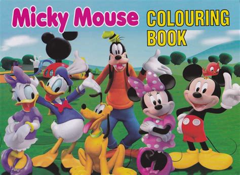 Buy 7HJD COLOURS 16 Pages Micky Mouse Colouring Book for Kids| Painting ...