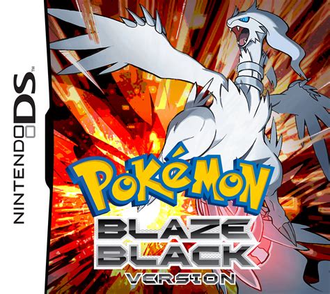 Blaze Black & Volt White custom boxarts : r/pokemon