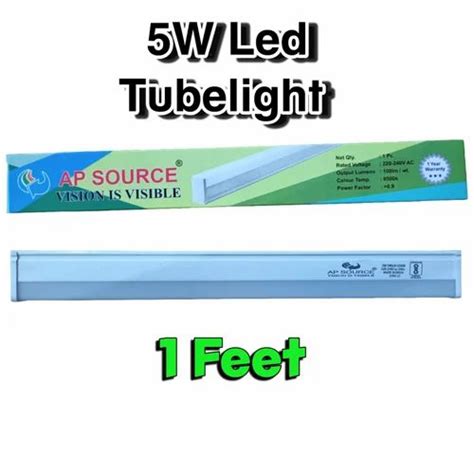 LED Tube Lights - 5w, 1feet Tube Ready Manufacturer from Ghaziabad