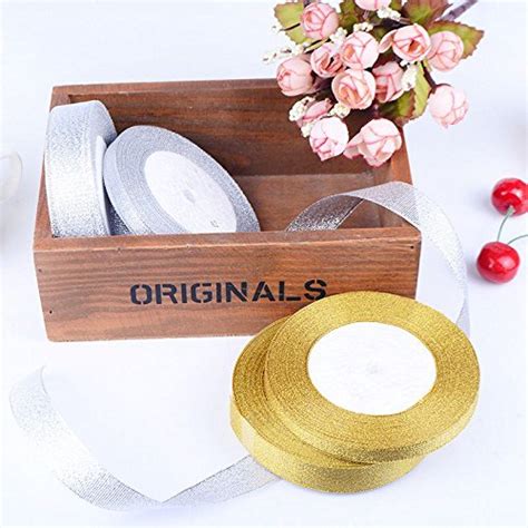 Generic Gold : 2cm Organza Ribbon Apparel Sewing Fabric DIY Gift ...