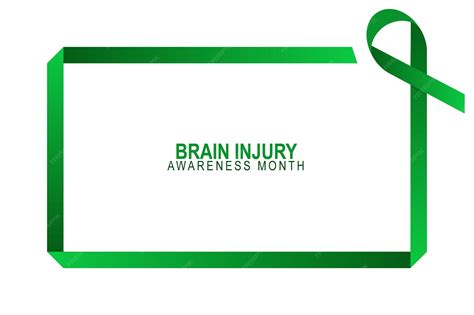 Premium Vector | Brain injury awareness month background