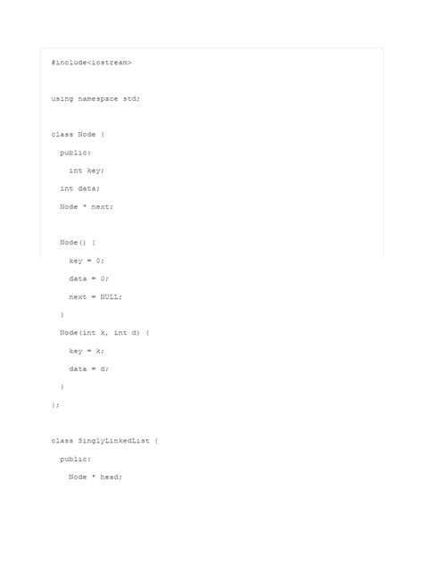 Singly Linked List Computer Graphics Project 的图像结果