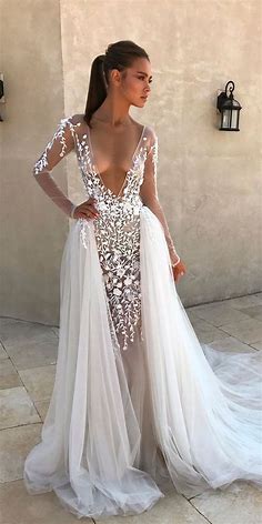 The Most Revealing Wedding Dresses That Will Leave You In Awe | The FSHN