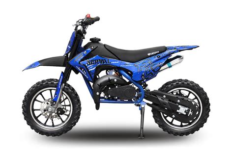 NITRO MOTORS 49ccm mini Kinder Dirtbike Pocketbike Serval PRM 10 Zoll ...