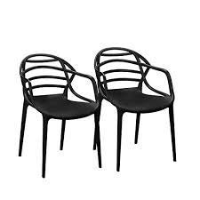Faab International/Cello/Atria/Black/Plastic/Chair/Strong/Sturdy/All ...