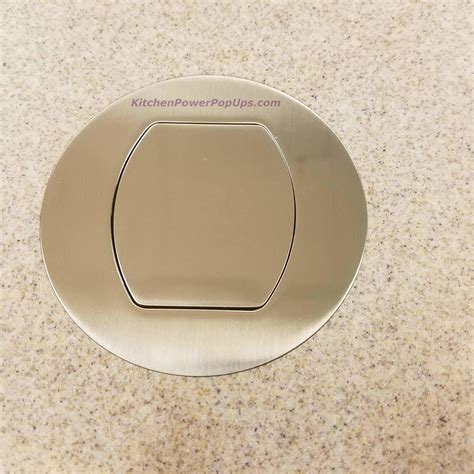 RCT221NI Waterproof Pop Up Flush Mount 20A Counter Outlet - Nickel ...