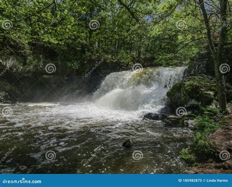 Connecticut: Wadsworth Falls, on the Coginchaug River, in Wadsworth ...