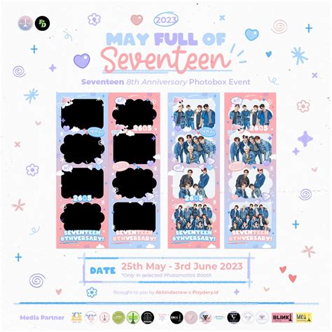 MAY FULL OF Seventeen Photobox Event Notice Detail | Desain buklet ...