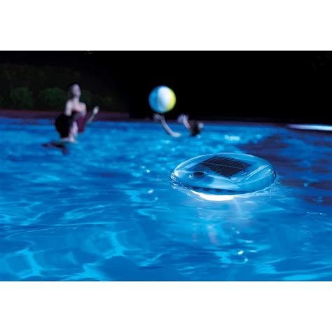 Image result for Intex Floating LED Pool Light Solar Powered W
