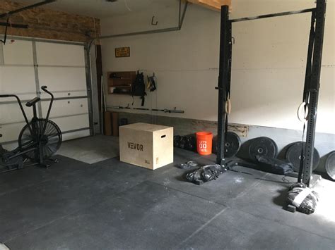 Diy home on sale crossfit gym