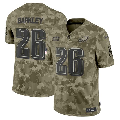 Men’s Saquon Barkley Philadelphia Eagles 2024 Salute to Service Vapor ...