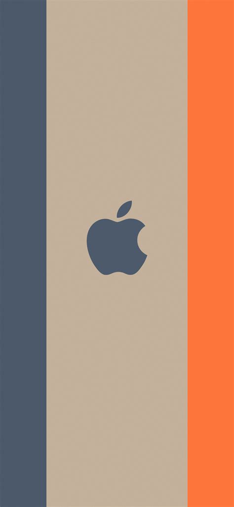 Fondo de pantalla de correa de reloj naranja y azul Apple Trail Loop ...
