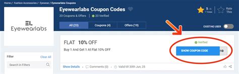 Eyewearlabs Coupon Codes: Up To 73% OFF Mar 2026