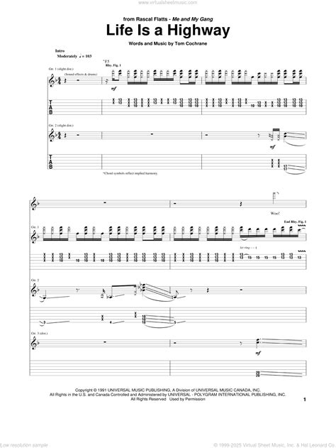 Rascal Flatts Life Is A Highway Lyrics