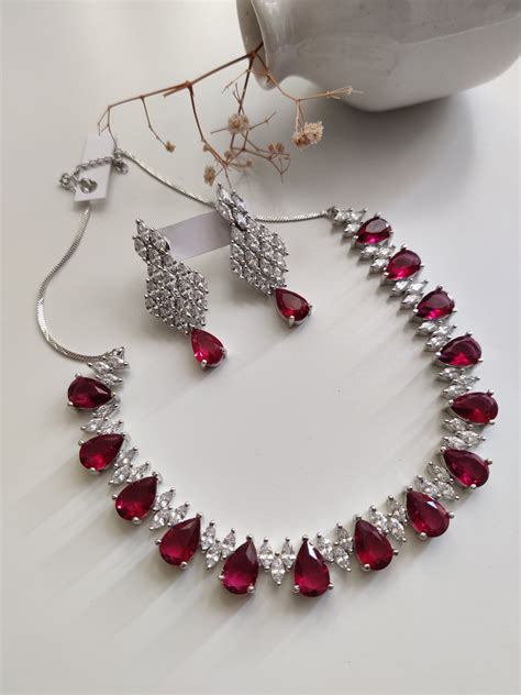 American Diamond Jewellery | Dazzling, Chic & Sparkling Pieces – Naitri
