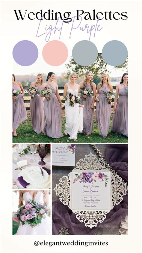 Purple and grey wedding 60 photos - Astyledwedding.com