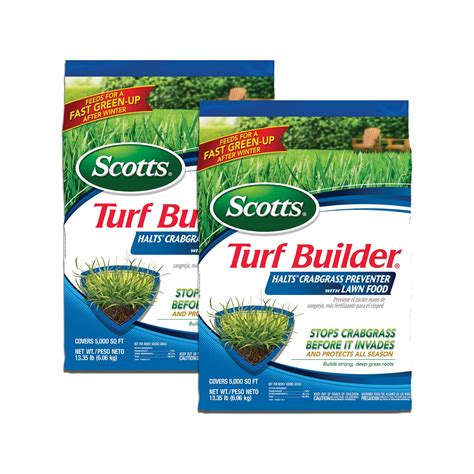 Buy Scotts Turf Builder Halts Crabgrass Preventer with Lawn Fertilizer ...