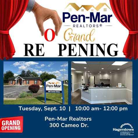 Pen-Mar Realtors Grand Re-Opening & Ribbon Cutting Ceremony, 300 Cameo ...