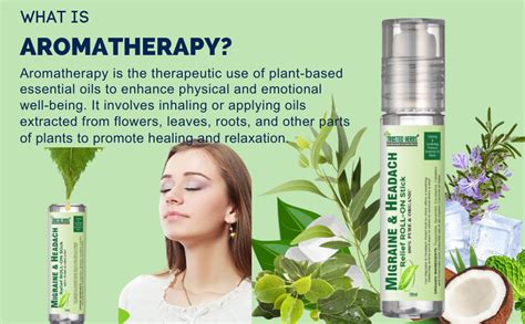 Trusted Herbs Migraine Headache Pain Relief Roll-on Stick | Ayurvedic ...