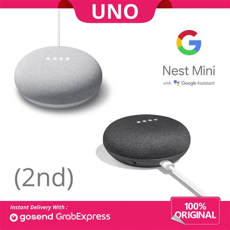 Jual Google Nest Mini 2nd Generation Home Smart Speaker | Shopee Indonesia