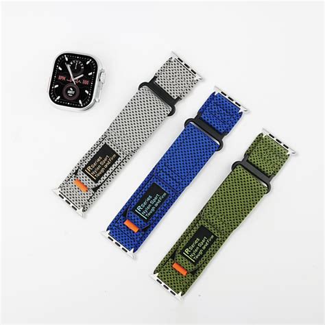 "AdventureFit" Cold Sensitive Fabric Loopback Band For Apple Watch ...