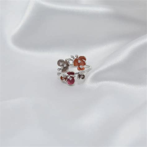 Handmade Sterling Silver Leaf Ring: Autumn Jewelry – Matilda&Milo Jewels