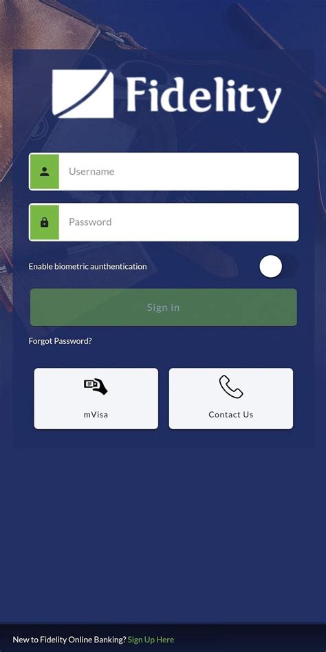 Fidelity Bank Login