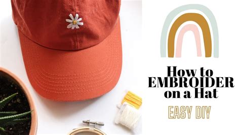 Image result for Cap Embroidery Tutorial