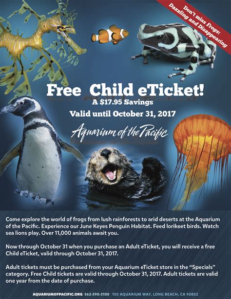 Long Beach Aquarium Tickets