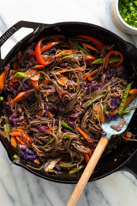 Veggie Teriyaki Stir-Fry with Noodles - Cookie and Kate