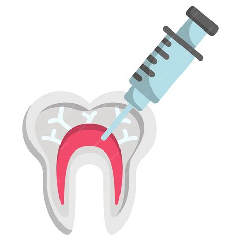Premium Vector | Teeth filling procedure concept local anesthetic ...