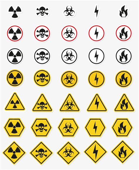 Hazard Symbols Toxic