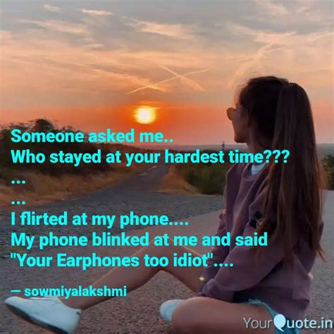 Someone asked me.. Who s... | Quotes & Writings by pen_to_soul | YourQuote